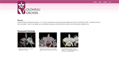 Desktop Screenshot of olompaliorchids.com