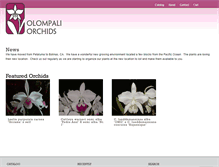 Tablet Screenshot of olompaliorchids.com